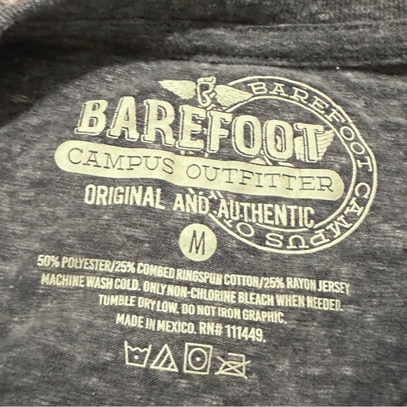 Barefoot Campus Outfitters Baylor Bears Old School Alumni Gray T-Shirt Sz Medium - Picture 14 of 15